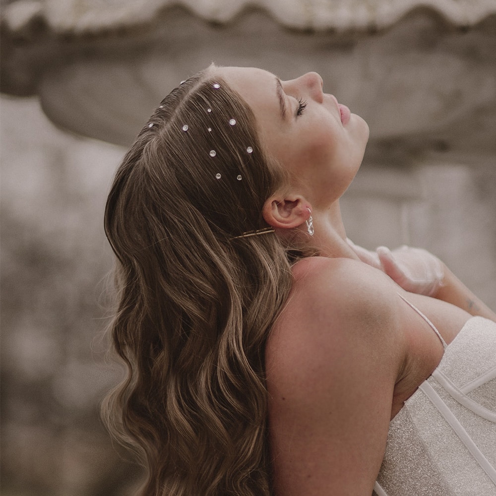 Die Frisur für deine Hochzeit in Chemnitz - Brautstyling von Tatjana Schlag